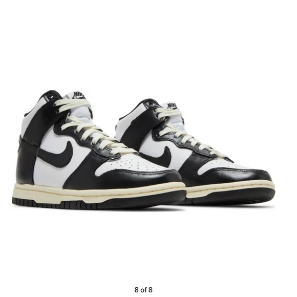 Nike Dunk High Vintage Black - Picture 1 of 7